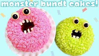 Monster Bundt Cakes Tutorial