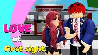  School Love : LOVE AT FIRST SIGHT (Ep1) | Roblox story