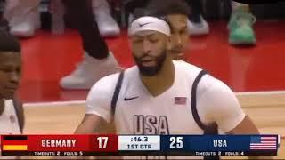 NBA 2K25's NEW Olympics Mode | USA vs Germany highlights | One Sports | Wmby 2k | Cbs Sports Golazo