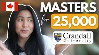 Affordable Masters Degree for International Student with PGWP | Crandall University