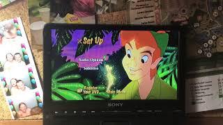 Menu walkthrough of Peter Pan in return to never land pixie-powered edition 2007 dvd