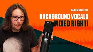 Smooth Background Vocals | Radium Mix Series