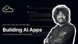 Masterclass | Building AI Apps with Platformatic