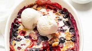 Decadent Summer Berry Pudding Dessert Recipe