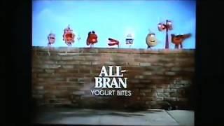 CMGUS VCR CLASSIC COMMERCIALS: 2006 ALL-BRAN YOGURT BITES IF YOU'RE HAPPY & KNOW IT CLAP YOUR HANDS