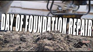 A Day of FOUNDATION REPAIR in Southern California