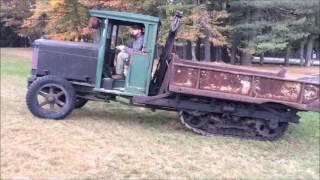 1930 Linn Half-Track Operating at Clark's Trading Post 2016