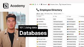 Getting to know databases in Notion
