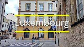 Luxembourg. Grand Ducal Palace, Bock Promontory, Chemin de la Corniche, Constitution Square