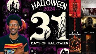 31 Days of Horror Movies for Halloween!