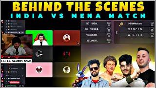 Part-3 || Behind the sence of Mena vs India match || VINCENZO BNL M8N WHITE444 SYBLUS WASSIMOS