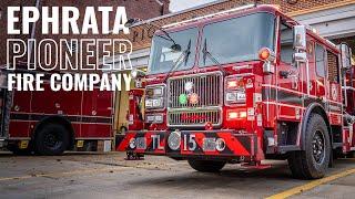 Fire Truck walk-around | Seagrave Aerialscope 95' Tower Ladder | FireTech scene lights