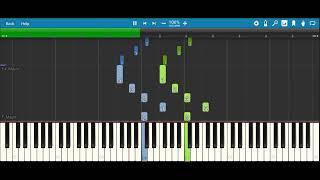 (MIDI) Synthesia | Root Position, 1 Octave