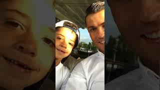 Cristiano Ronaldo celebrate with his son junior Ronaldo #cristianoronaldo #cristiano #cr7 #shorts