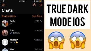 iPhone 6 WhatsApp Dark Mode Enable how to Enable WhatsApp dark mode ios iPhone 6/5s