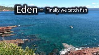 Eden, We finally caught fish at Eden, Cape Green, Boyd Tower, Grey Nomads Caravan Australia EP-130