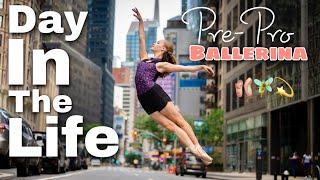 A Day In The Life of a PRE-PROFESSIONAL BALLET STUDENT in NYC