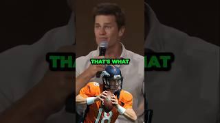 How to be a GREAT quarterback with TOM BRADY!! #nfl #football #podcast #shorts #tombrady