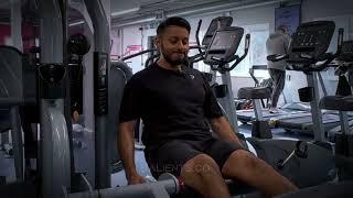 LEG TRAINING - GYM WORKOUT VLOG #5 - SAJ NAEEM - THE SALIENTS feat. BRADWELL SIMPSON