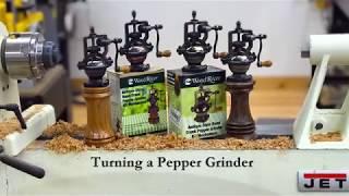 Learn to Turn this Pepper Grinder by Woodcraft