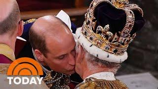 See Prince William pledge his loyalty to King Charles III