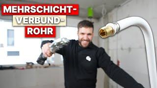 Mehrschicht-Verbund-Rohr richtig verarbeiten - So geht nichts schief! (Tutorial)