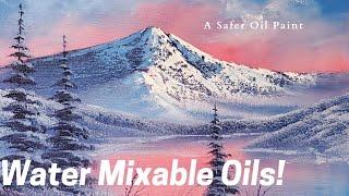 Using Water Mixable Oil Paint - A safer alternative to traditional oils.