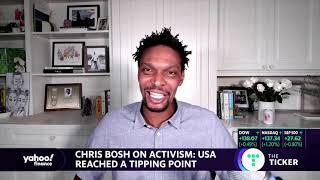 Former NBA player Chris Bosh discusses activism and the importance of voting