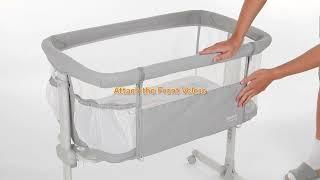 BR-BDC07 Baby Crib Assembly Video