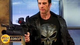 Thomas Jane attacks John Travolta's club and kills all the gang members / The Punisher (2004)