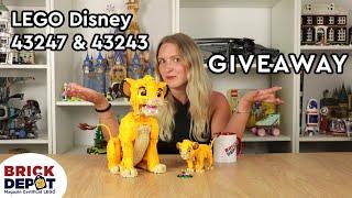 Review + GIVEAWAY LEGO Disney 43247 & 43243
