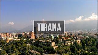 Tirana Tour by Drone [4K]