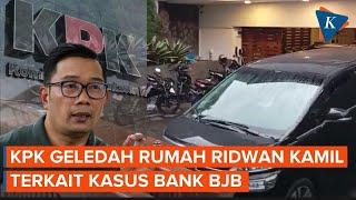 Rumah Ridwan Kamil Digeledah KPK Terkait Kasus Bank BJB