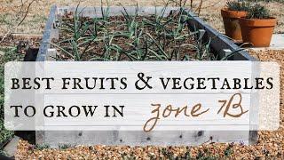 Best Fruits & Vegetables To Grow In Zone 7B