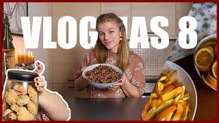 VLOGMAS 8: Kandírozott narancs, házi keksz, házi granola recept