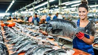 How Tilapia Farms Raise Billions Of Fish And Process Millions Tons Of Tilapia – Tilapia In Factory