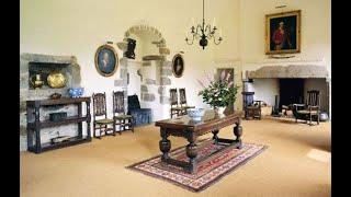 Great Hall On Visit To Castle Fraser Near Kemnay Aberdeenshire Scotland