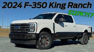 BEST NEW TRUCK?? 2024 Ford F-350 King Ranch Review