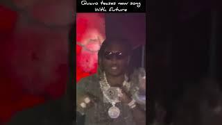 Quavo Teases New Song With Future.