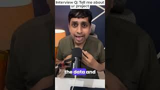 Data Engineer Interview Question: Tell me about your Project