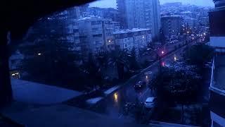 Gaming Night in 2023, Natural Ambiance - Snowy Day (no music, just ambience) Turkiye, Trabzon