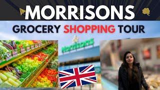 MORRISONS GROCERY SHOPPING TOUR  in UK  | Indian Couple in UK | Super Store in UK️