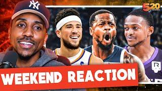 Jeff Teague REACTS to Randle’s game-winner, Fox drops 60, Booker goes off, LaMelo vs. Cavaliers