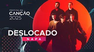 NAPA – Deslocado (Lyric Video) | Festival da Canção 2025