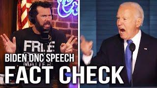 DNC FACT CHECK: Every Single Lie Biden Told During His Unhinged Speech