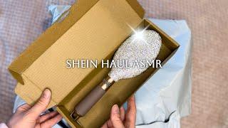 ASMR HUGE Shein Shopping Haul | Tapping, Crinkles, Plastic & Sparkles