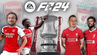 EA FC 24 FA Kupa Rangadó - SCH vs GCH | Arsenal - Liverpool