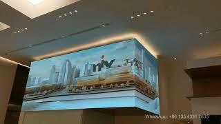 Indoor 3D LED display screen #indoorledscreen #ledart #displaysolutions #fixedleddisplay