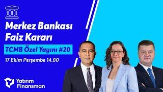 TCMB Özel Yayını #20 I Merkez Bankası Faiz Kararı