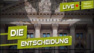 Cannabis Gesetz Live Abstimmung im Bundesrat - kommt der VA?!